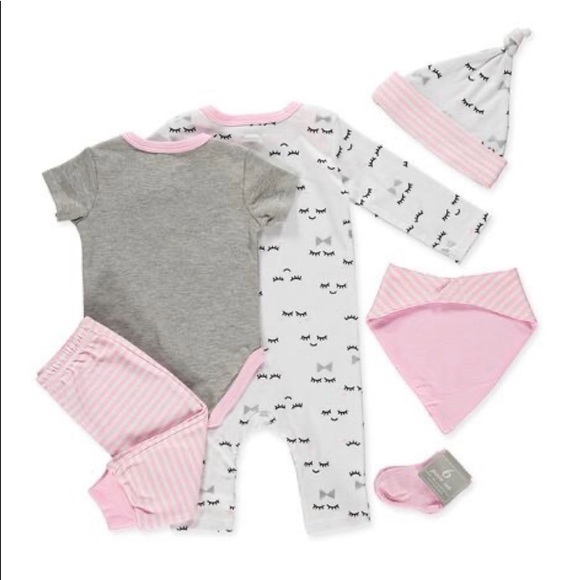 Baby Essentials Matching Sets Brand New Baby Girl 6pc Set Poshmark